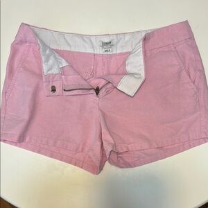 J. Crew Pink Shorts Casual Cotton Blend